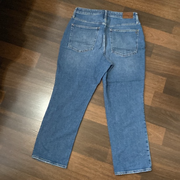 Madewell Slim Demi Boot Cotton Blend Jeans Size 30 - Picture 10 of 14